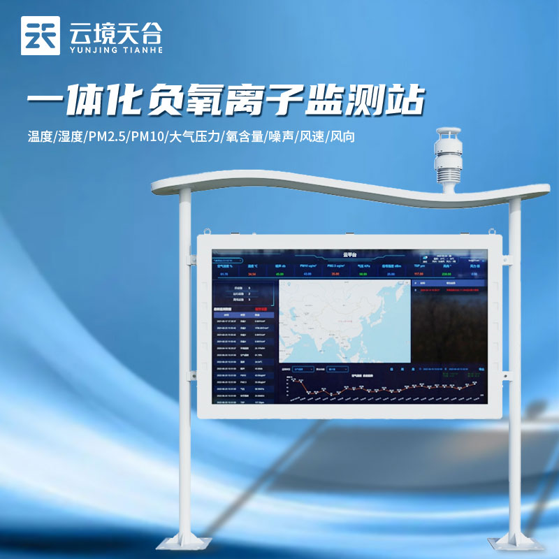 全彩屏負(fù)氧離子監(jiān)測站-空氣質(zhì)量監(jiān)測設(shè)備