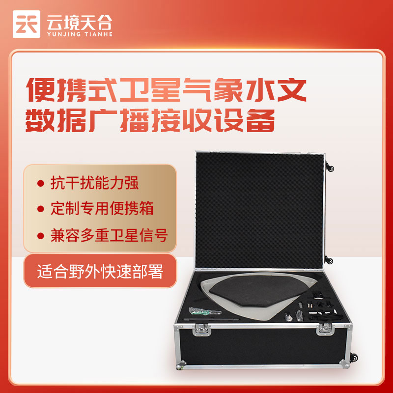 便攜式衛(wèi)星氣象水文數(shù)據(jù)廣播接收設備TH-WX1